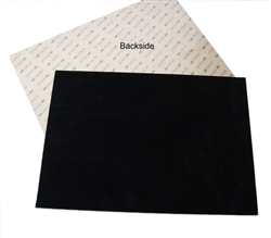 SUEDE-DIY - Suede sheet with industrial-strength adhesive backing,  8.5 in x 12 in (21.6 cm x 30.5 cm), avail. in different colors